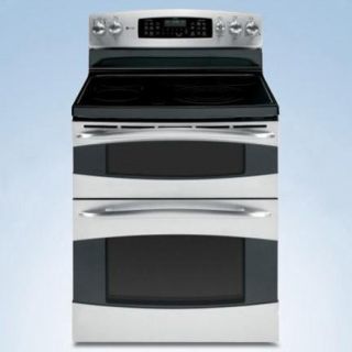GE Profile™ 30 Freestanding Double Oven Electric Convection Range 