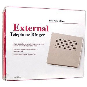 External Two Note Chime Telephone Ringer 43 173A 430 0173