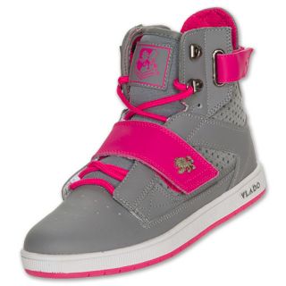 Vlado Atlas Hi Womens Casual Shoes  FinishLine  Grey/Fuchsia