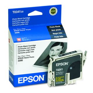 Epson T034120 Ink with 628 Page Yield Photo   Black (EPST034120)  BJ 