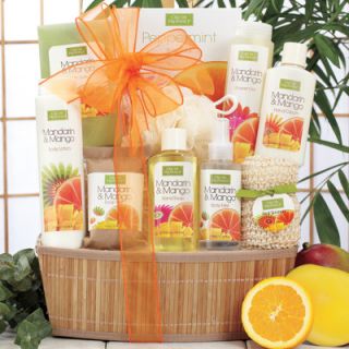 Mandarin and Mango Spa Assortment Gift Basket (43083 6)  BJs 