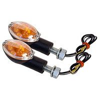 GTmoto Oval Indicators with Clear Lens Cat code 261891 0