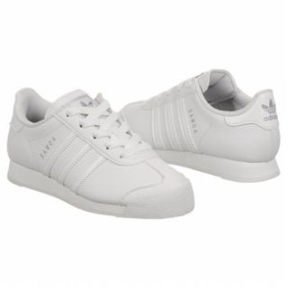 Athletics adidas Kids Samoa Leather Pre White/White/Silver Shoes 