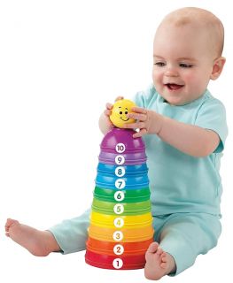 Fisher Price Stack & Roll Cups   