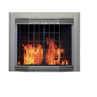 Pleasant Hearth Galena Bay Large Bifold Style Glass Door Fire Screen 