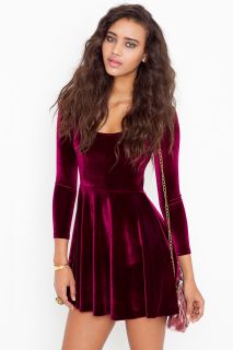 Kerrigan Velvet Dress in Clothes at Nasty Gal 