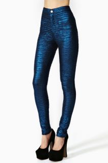 Midnight Metallic Pant in Whats New Clothes Bottoms at Nasty Gal 