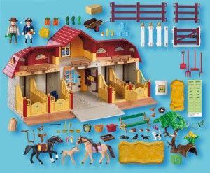 PLAYMOBIL 5221 Großer Reiterhof mit Paddocks, PLAYMOBIL®   myToys.de