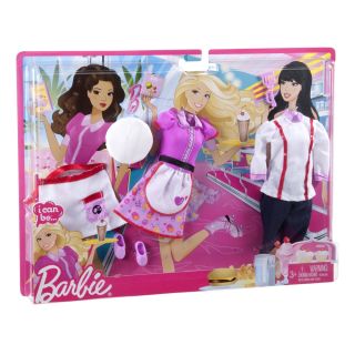 BARBIE® I CAN BE…™ Chef and Waitress Fashions   Shop.Mattel