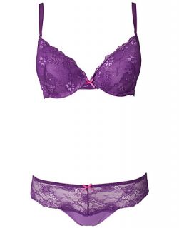 Lee Lace Bra   Wonderland   Purple   Bras & tops   Underwear   NELLY 