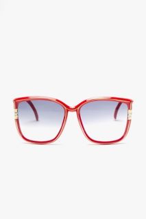 Leonard Paris Stud Sunglasses   Red in Accessories Eyewear at Nasty 