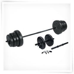 US Weight 105 lb. Weight Set with Dumbbells