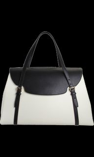 Valextra for Holmes & Yang Two Tone Satchel 