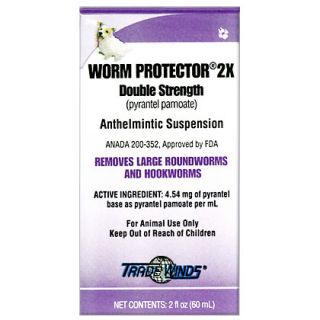 Worm Protector 2X Liquid Wormer for Dogs, Pet Wormer   1800PetMeds