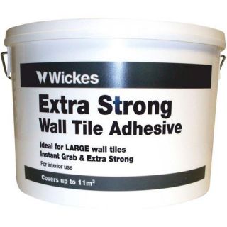 Extra Strong Tile Adhesive 10L   Tile Adhesives   Adhesive & Grout 