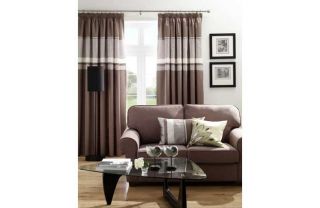 Home of Style Ellie   Taupe Curtains   46 x 72in from Homebase.co.uk 