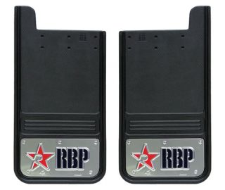 RBP Mud Flaps (shown with chrome trim) Go for the brilliant polished 
