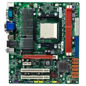 ECS A880GM M7 AMD 880G Socket AM3 mATX Motherboard w/DVI, Video, Audio 