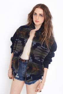 Pendleton Aztec Bomber Jacket in Vintage at Nasty Gal 