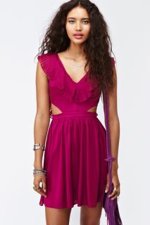 Ruffled Cutout Dress in Clothes at Nasty Gal 