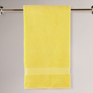 Yellow Cotton Bath Towel  World Market