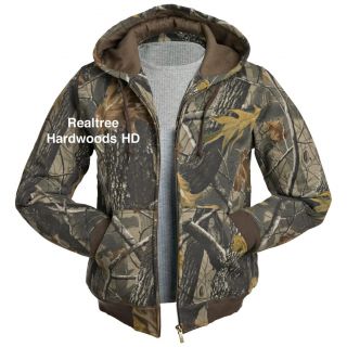 Dri Duck Wildfire Lined Hooded Sweatshirt, Realtree Hardwoods Hd 