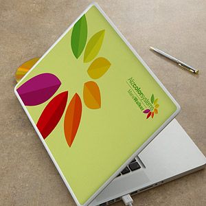 Personalized Corporate Custom Logo Laptop Skin   10121