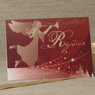 6175   Rejoice© Personalized Christmas Cards 
