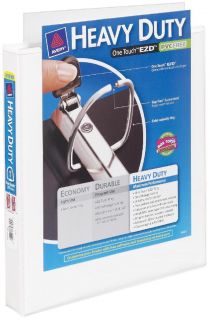 Avery Heavy Duty 1 Inch View Binder with One Touch EZD Ring