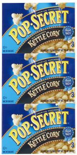 Pop Secret Kettle Corn Popcorn, 9.6 oz, 3 pk   