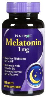 Natrol Melatonin 1 mg Tabs   