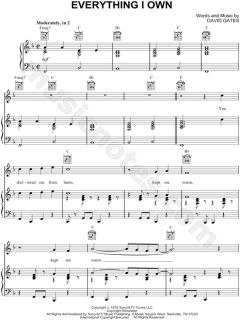  sheet music for Bread. Choose from sheet music for such 