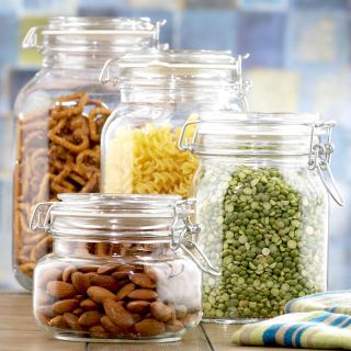 Round Glass Jars with Clamp Lid  World Market