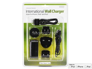 Large Product Image for International Wall Charger for all 30 pin iPad 