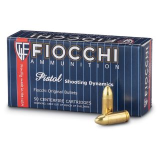 Fiocchi Shooting Dynamics .32 Auto (7.65 Mm) 73 Gr. Fmj 50 Rds 