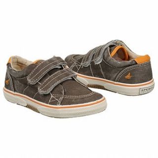 Kids Sperry Top Sider  Halyard H&L Brown/Orange FamousFootwear 