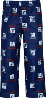 New York Giants Youth Blue Printed Logo Sleep Pants 