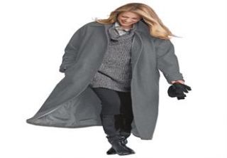 Plus Size A line wool coat  Plus Size All Coats  Woman Within 