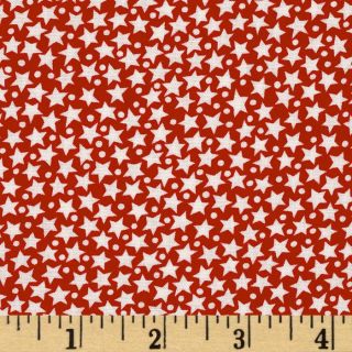Red, White & True Blue Stars Red   Discount Designer Fabric   Fabric 