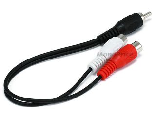 For only $0.47 each when QTY 50+ purchased   6inch RCA Plug/2 RCA Jack 