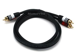 For only $2.43 each when QTY 50+ purchased   3ft Premium 2 RCA Plug/2 