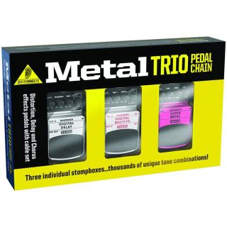 Behringer Metal Trio Guitar Effects Pedal Pack  Maplin Electronics 