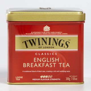 Twinings English Breakfast Tea Tin  World Market