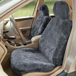 Sheepskin Seat Cover at Brookstone—Buy Now