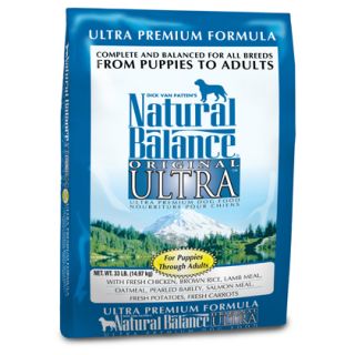 Natural Balance Ultra Premium Dry Dog Formula (Click for Larger Image)