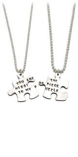    for her   MISSING PIECE PUZZLE NECKLACE 
