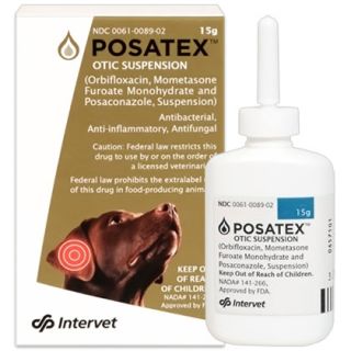 Posatex Otic Suspension   Treats Otitis Externa   1800PetMeds
