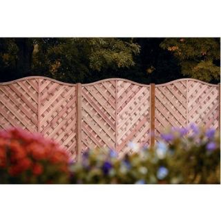 Cambridge Fence Panel 1.8x1.8m   Fence Panels   Fencing  Gardens 