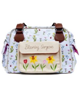 Blooming Gorgeous Changing Bag  Blue Meadows   baby changing bags 