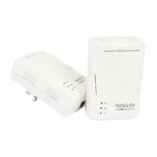 Netricity 500Mbps Powerline Kit  Maplin Electronics 